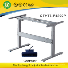 Height adjustable desk legs Sit stand workstation Dual adjustable motor table